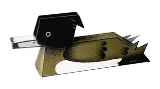 Paper toy d'un canard.