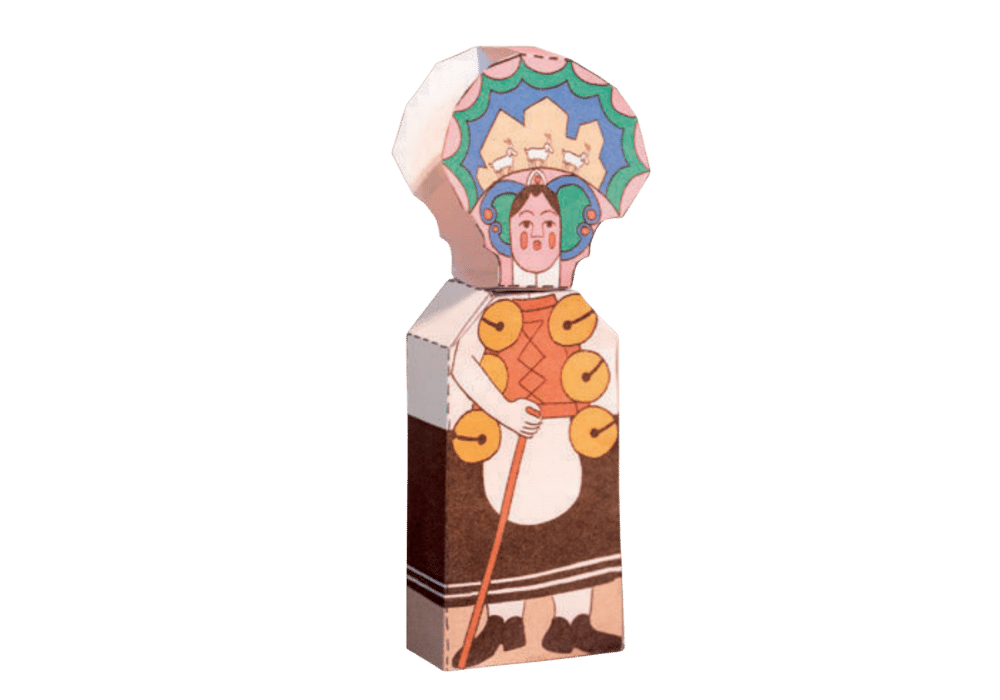 Paper toy d'un klaus.